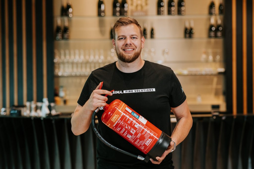 SIMA. Fire Solutions - brandveiligheid, verkoop van brandblussers, vacature technieker plaatsing en onderhoud brandblussers